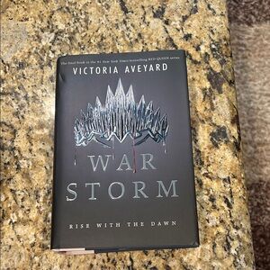War Storm Hardcover Book by Victoria Aveyard